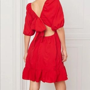 Dress. Summer dress. Ruffle dress. Peekaboo dress.